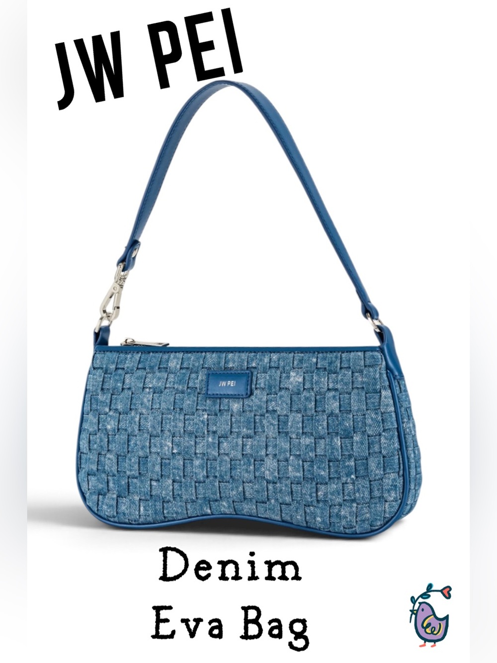 🌸JW PEI Denim Eva Bag NWT